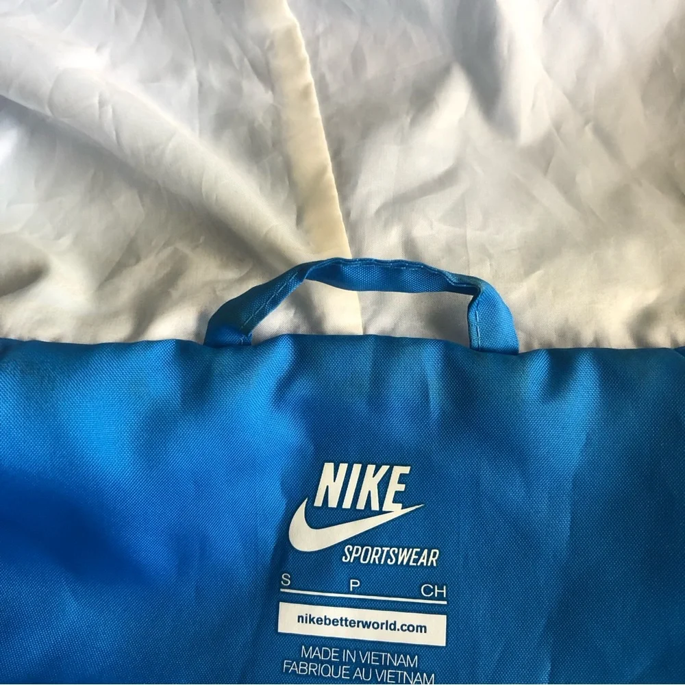 Nike Windrunner windbreaker jacket blue women’s retro 1978 size S small - Picture 12 of 14